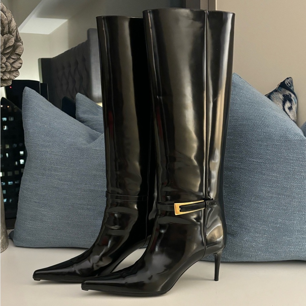 YSL Saint Laurent Marilyn Nero Boots - BRAND NEW -size 42 / 11